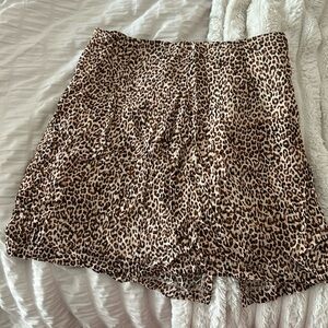 Leopard lulus skirt